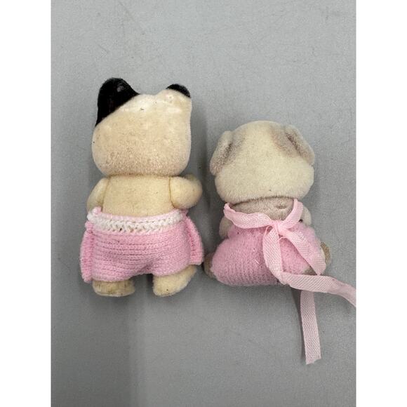 Sylvanian Families Crib W/ Set Of Calico Critters & 2 Chairs READ DETAILS - Picture 6 of 13